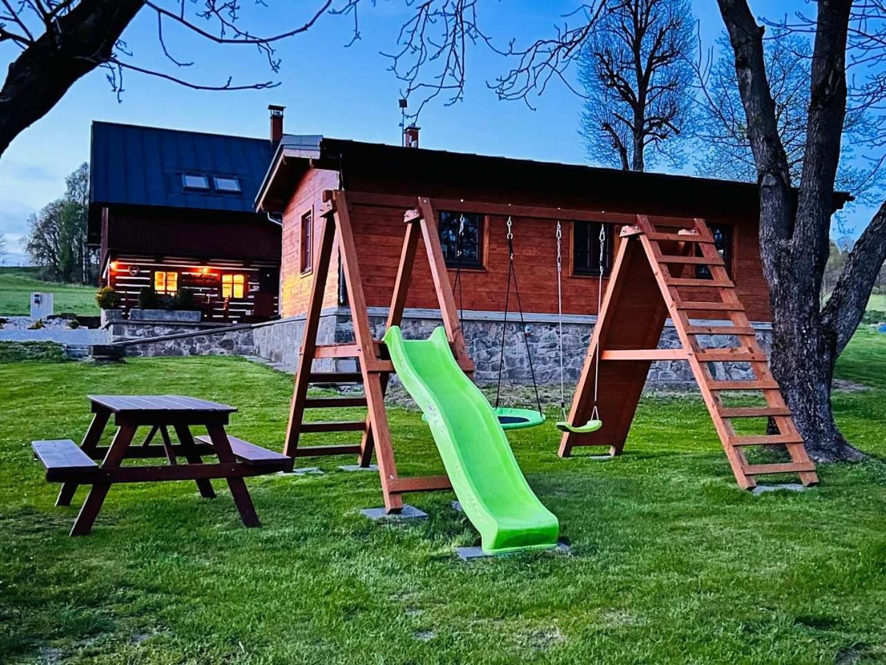 Chalupa Chriby Destne v Orlickych horach Bagian luar foto